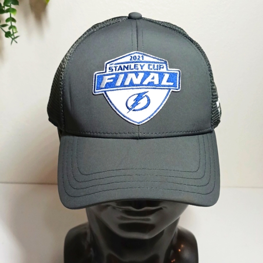 Tampa Bay Lightning NHL Stanley Cup Finals Adjustable Hockey Hat by Fanatics